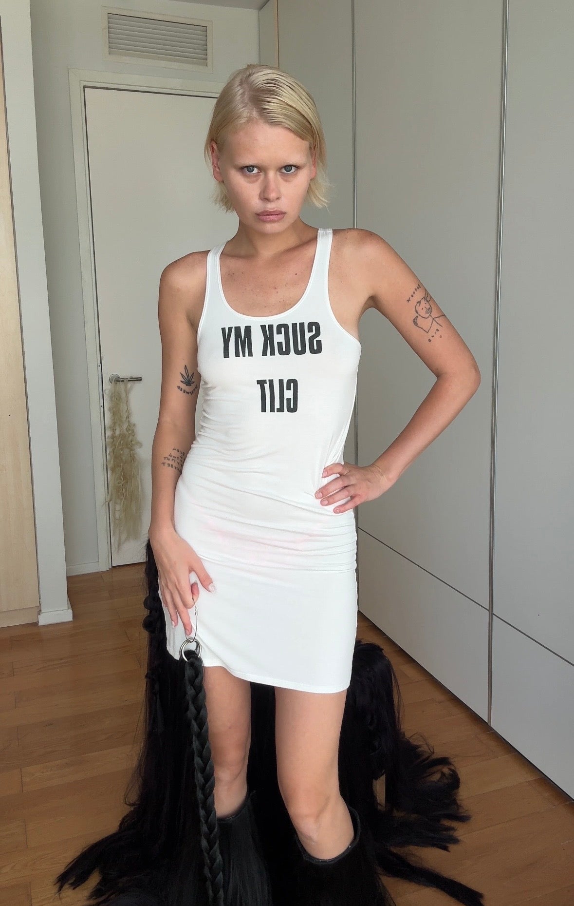 “Suck My Clit” Tank Dress